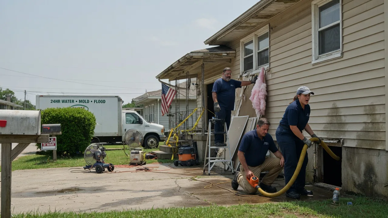 Water Damage Repair in Aniwa, WI near me
